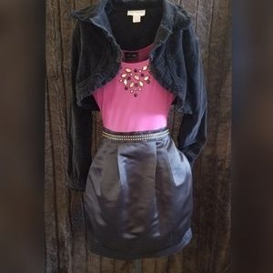 Ballon Dress w/pockets Never Worn